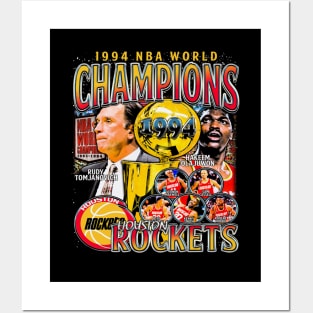 Houston 1994 NBA Champions Posters and Art